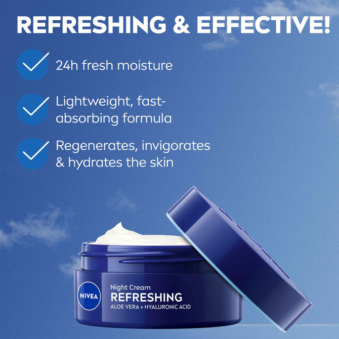 NIVEA Refreshing Night Cream 50ml