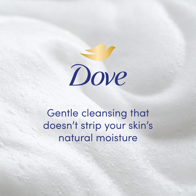 Dove  Body Wash Gentle Cleansing for Soft Skin Triple Hydrate Shower Gel with 0% Sulfate SLES 1 L