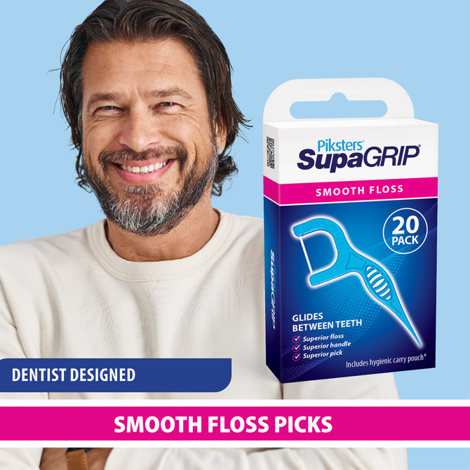 Piksters SupaGRIP Floss Picks 20pk