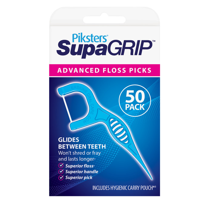 Piksters® SupaGRIP™ Floss Picks 50pk