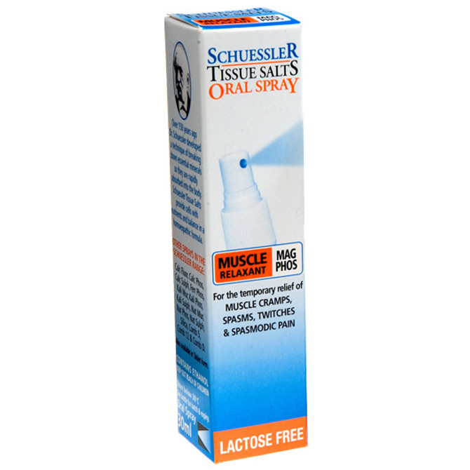 Schuessler Tissue Salts Muscle Relaxant -Mag Phos 30ml Oral Spray