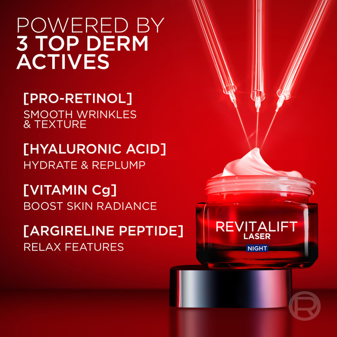 L'Oréal Paris Revitalift Laser X3 Anti-Ageing Night Cream 50ml