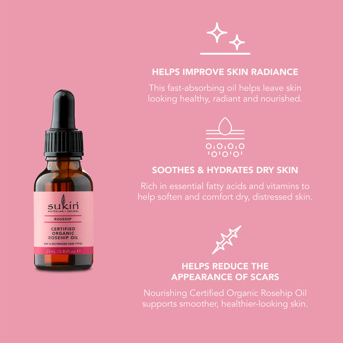 CERTIFIED ORGANIC ROSEHIP OIL