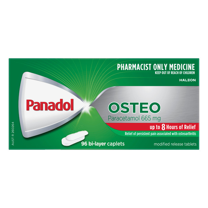 Panadol Osteo for Osteoarthritis 96 Caplets