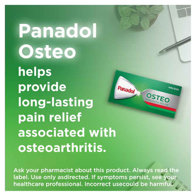 Panadol Osteo for Osteoarthritis 96 Caplets