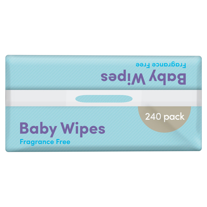 babyU Baby Wipes 240 Pack