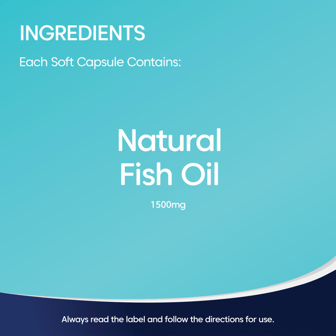 Bioglan Odourless Fish Oil 1500mg 400s