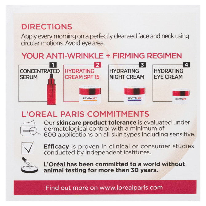 L'Oréal Paris Revitalift SPF15 Day 50ml