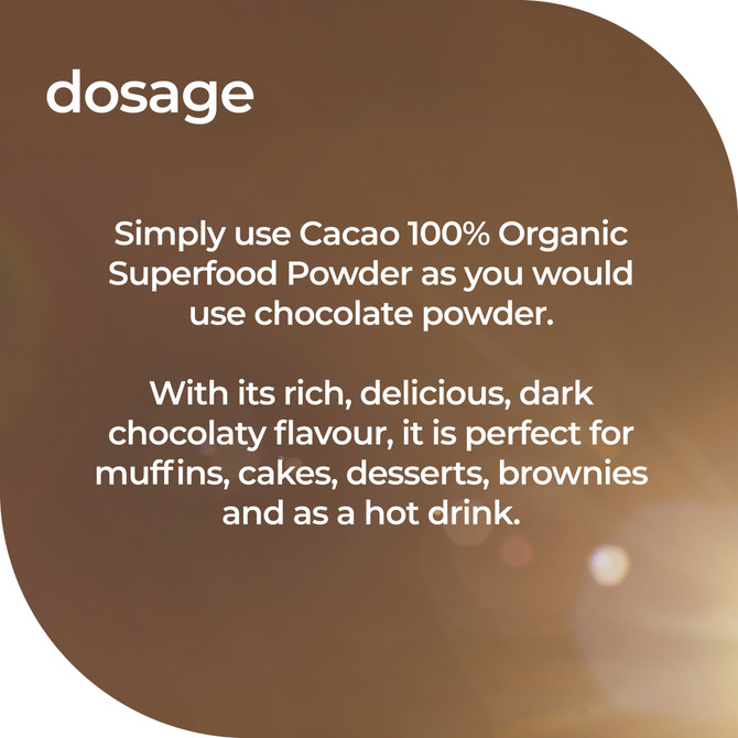 Nature's Way Superfoods Cacao Powder 125g