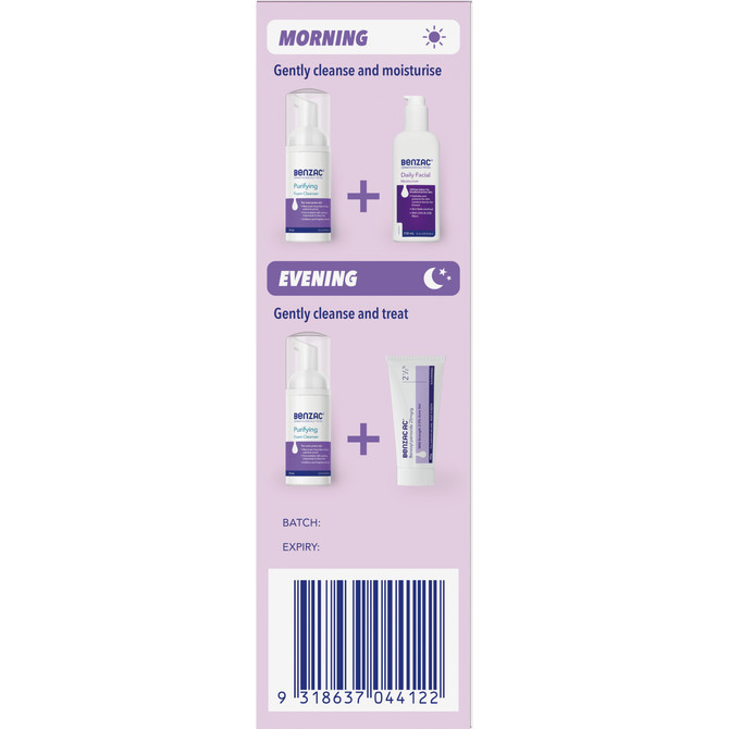Benzac Clear Skin Acne Control Kit