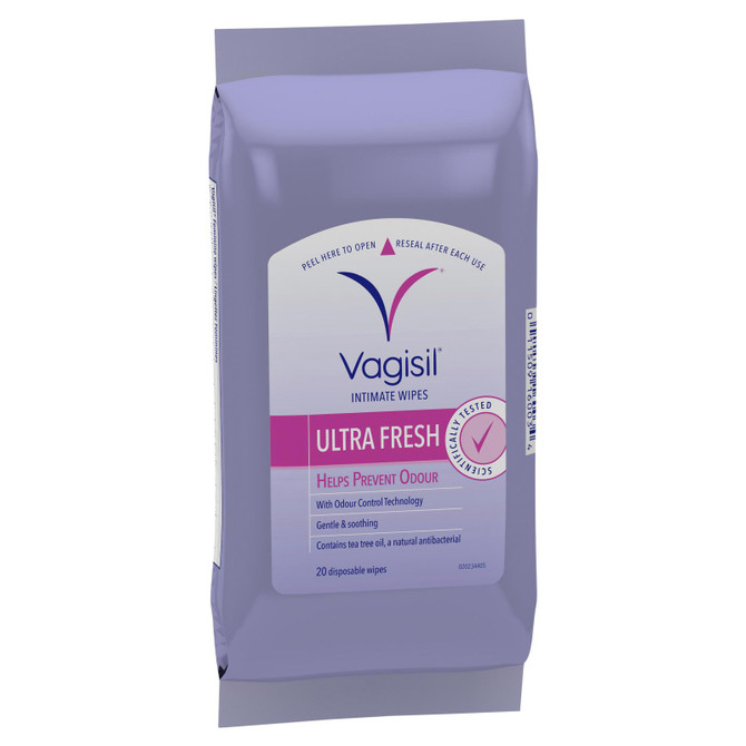 Vagisil Ultra Fresh Intimate Wipes 20