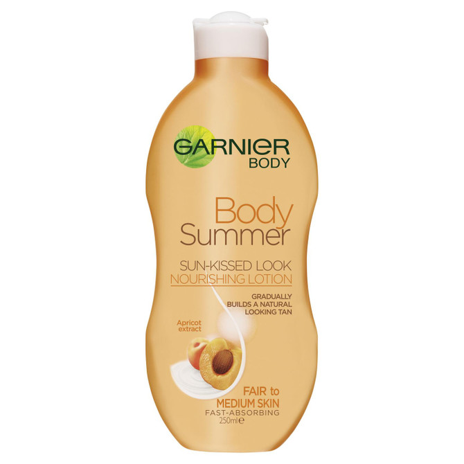 Garnier Body Summer Moisturising Lotion Sun-Kissed Look Fair To Medium 250ml