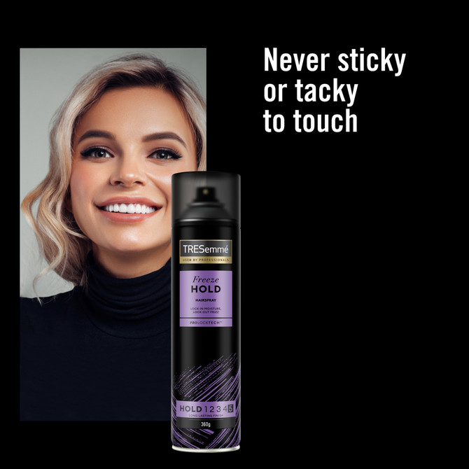 TRESemmé Hairspray humidity resistance for 24 hours Freeze Hold water-free styling spray 360 g