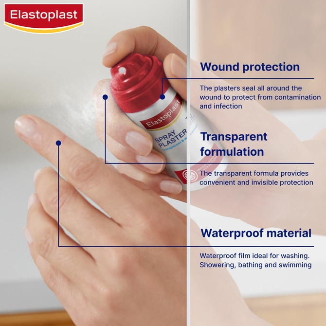 Elastoplast Spray Plaster Waterproof 40mL