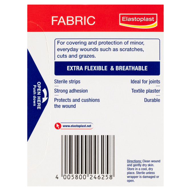 Elastoplast Fabric Extra Flexible Plasters 20 Strips