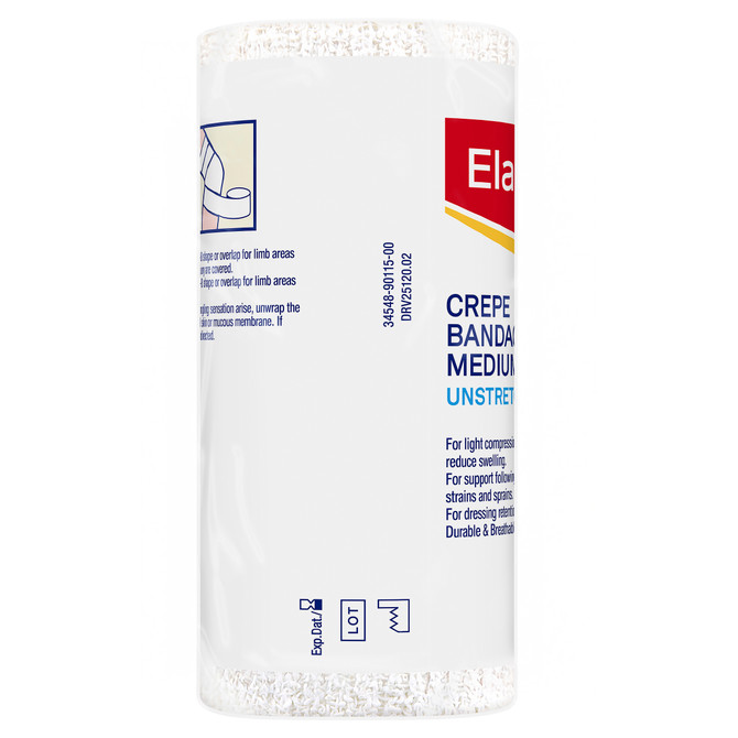 Elastoplast Medium Crepe Bandage 10cm x 1.6m