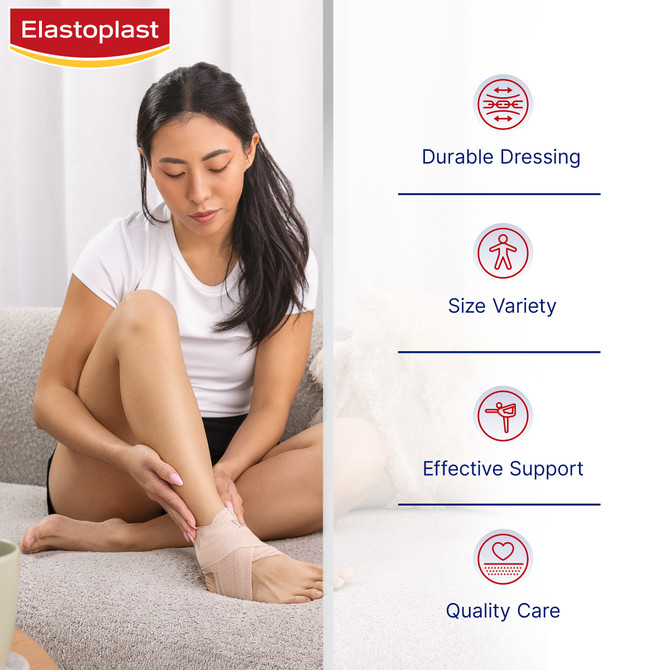 ELASTOPLAST HW CREPE BANDAGE 10CM X 2.3M