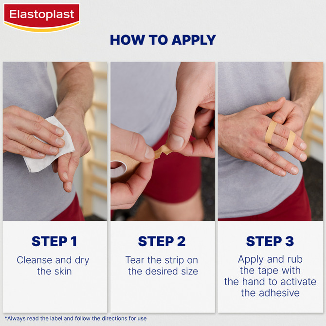 Elastoplast Rigid Strapping Tape 12.5mm x 10m