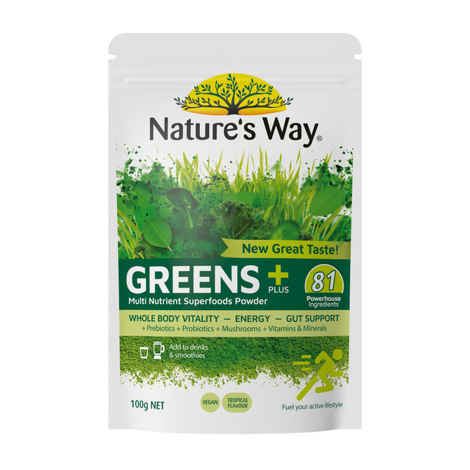 Nature's Way Super Greens Plus 100g
