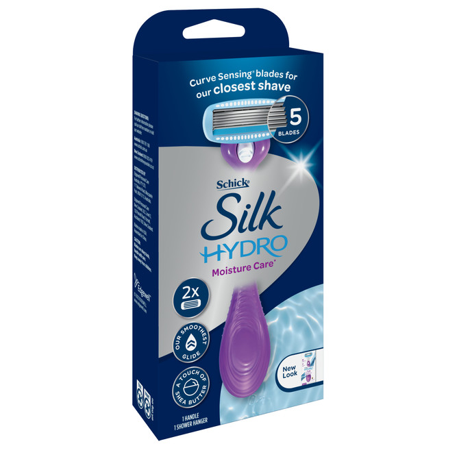 Schick Silk Hydro Moisture Care* Razor Kit +2