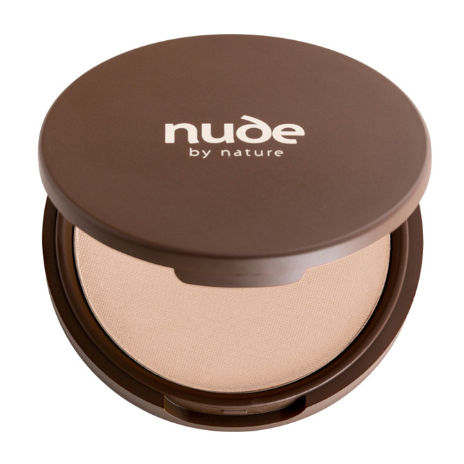 Nude By Nature Pressed Mineral Cover Foundation 10g Light Medium