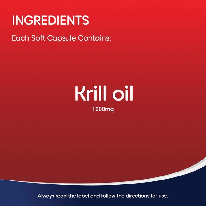 Bioglan Red Krill Oil Double Strength 1000mg 60s
