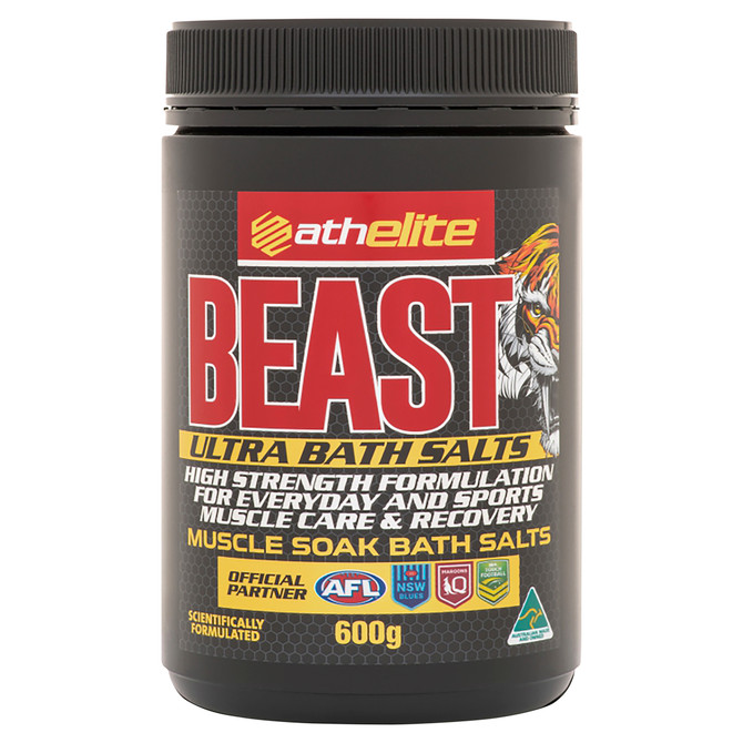 ATHELITE BEAST ULTRA BATH SALTS 600G