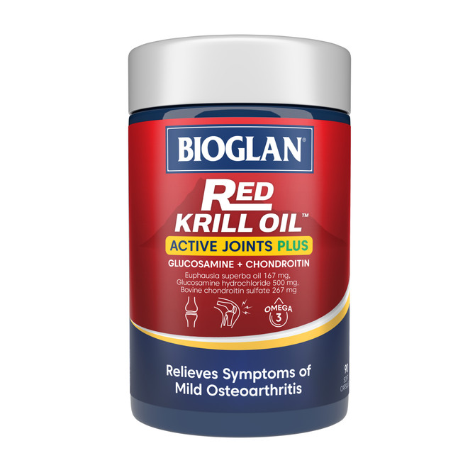 Bioglan Red Krill Oil Active Joints Plus 90s