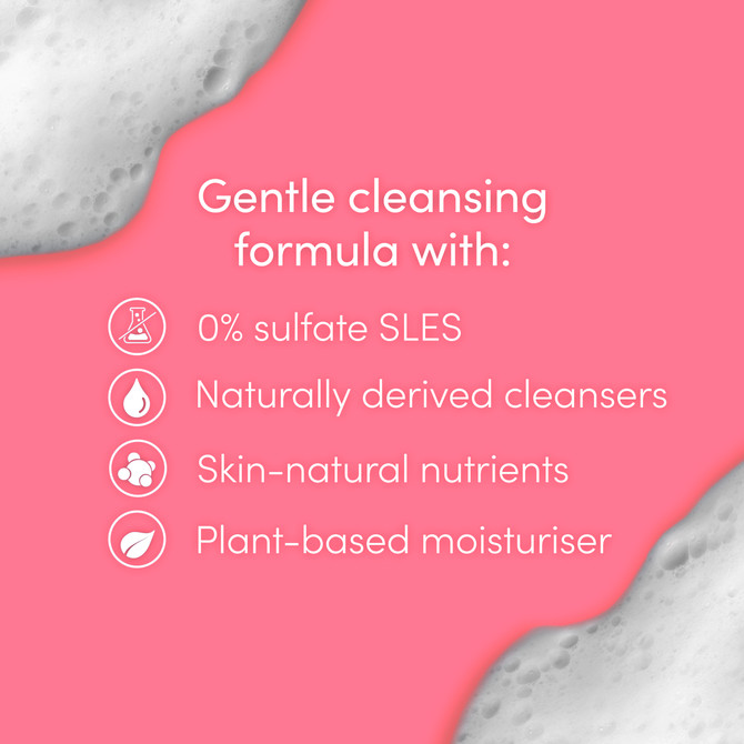 Dove  Body Wash Gentle Cleansing for Soft Skin Fruity Nourish Shower Gel with 0% Sulfate SLES 1 L