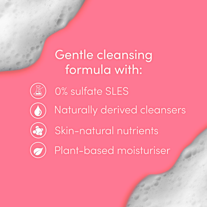 Dove  Body Wash Gentle Cleansing for Soft Skin Fruity Nourish Shower Gel with 0% Sulfate SLES 1 L