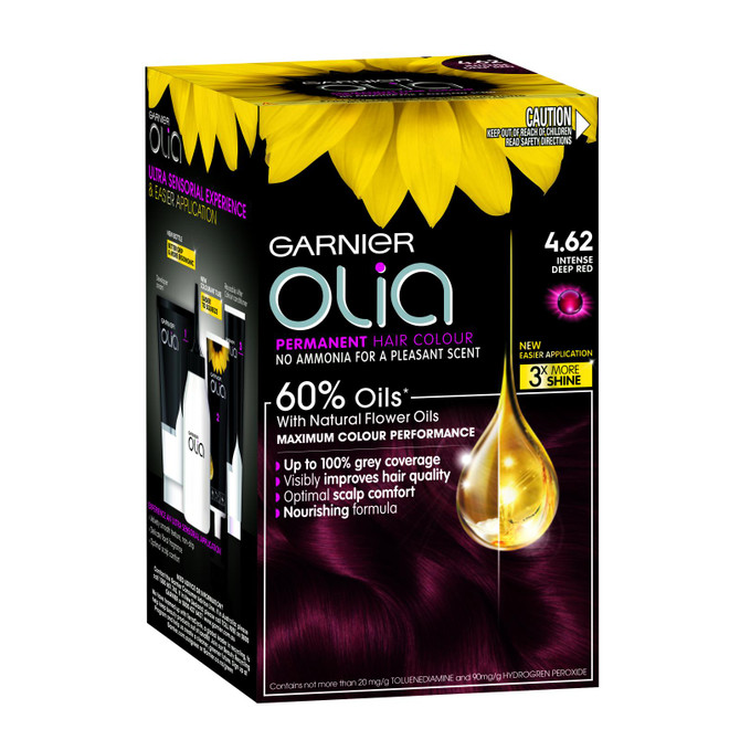 Garnier Olia 4.62 Intense Deep Red Hair Colour