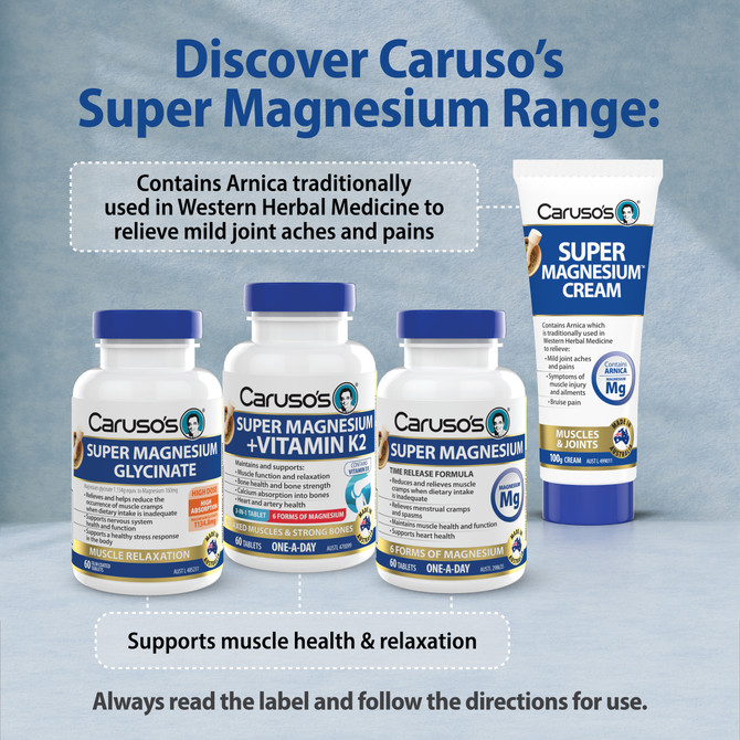 Caruso's Super Magnesium Powder® Berry 250g