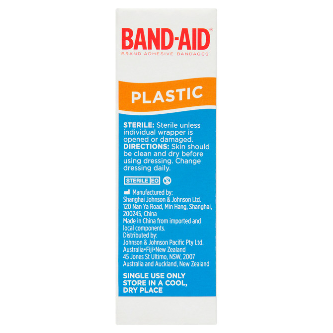 Band-Aid Brand Plastic Strips 50 Pack