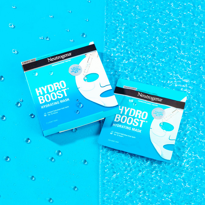 Neutrogena Hydro Boost Hyaluronic Acid Hydrating Face Mask 5 Pack