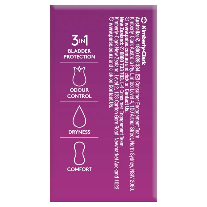 Poise Liners For Bladder Leaks Extra Light 10 Pack