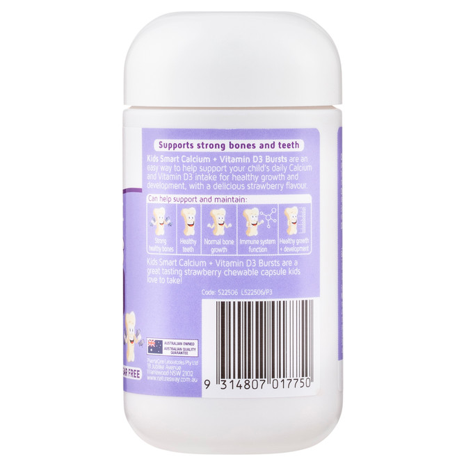 Nature's Way Kids Smart Bursts Calcium + Vitamin D3