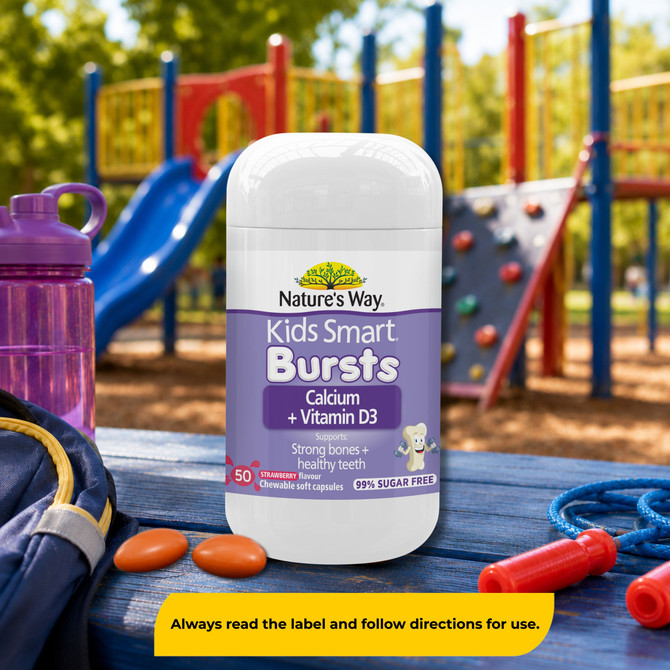 Nature's Way Kids Smart Bursts Calcium + Vitamin D3