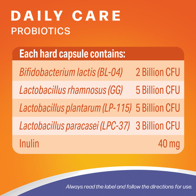 GastroHealth Gut Function & Care Daily Care Probiotics 90s