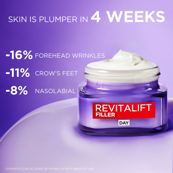 L'Oreal Revitalift Filler Replumping Day Moisturiser 50mL