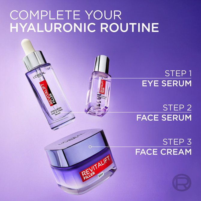 L'Oreal Revitalift Filler Replumping Day Moisturiser 50mL