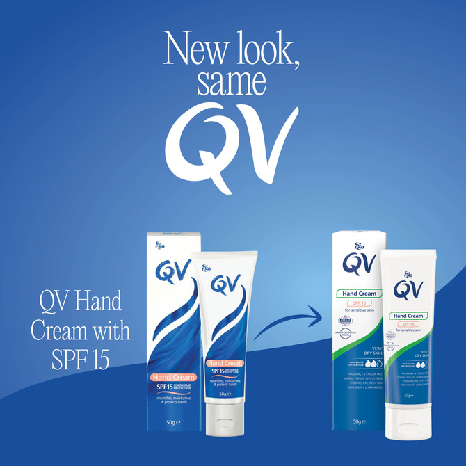 QV Hand Cream SPF15 50g