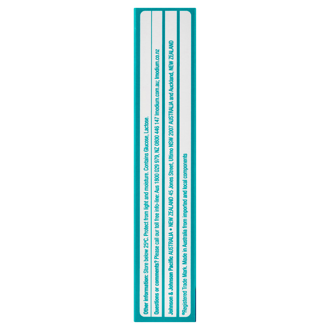 Imodium Advanced Diarrhoea Plus Wind Pain Relief Chewable Tablets 6 Pack