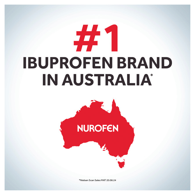 Nurofen Zavance Fast Pain Relief Liquid Capsules 200mg Ibuprofen 80 Value Pack