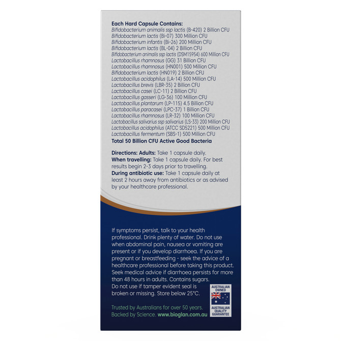 Bioglan Platinum Probiotics 50B 30s