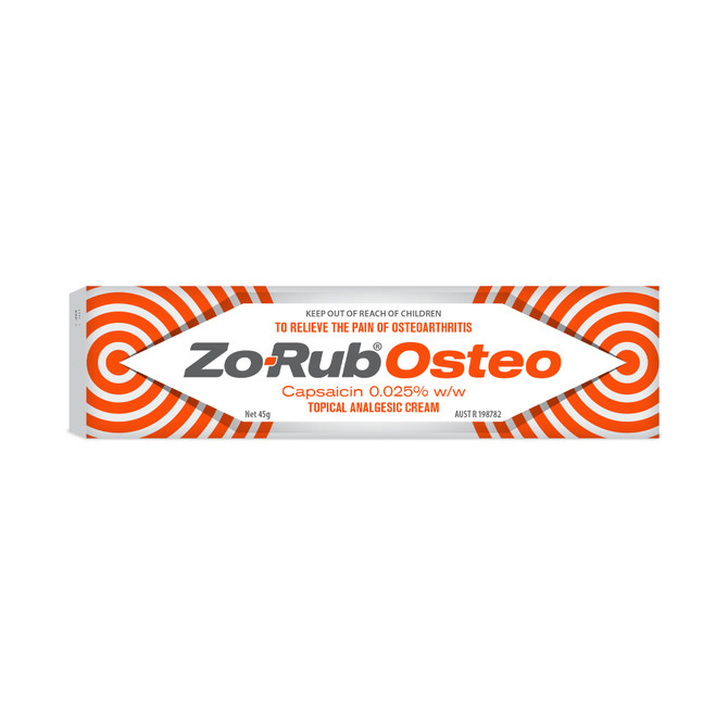 Zo-Rub® Osteo Topical Analgesic Cream 45g