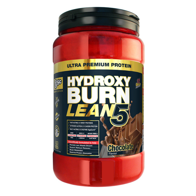Body Science HydroxyBurn Lean5 Chocolate Protein Powder 900g