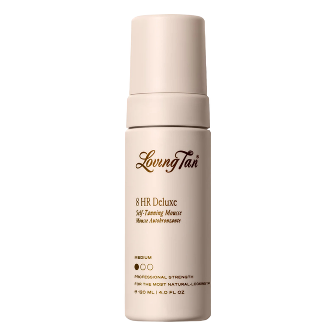 Loving Tan 8 HR Deluxe Self-Tanning Mousse Medium 120ml
