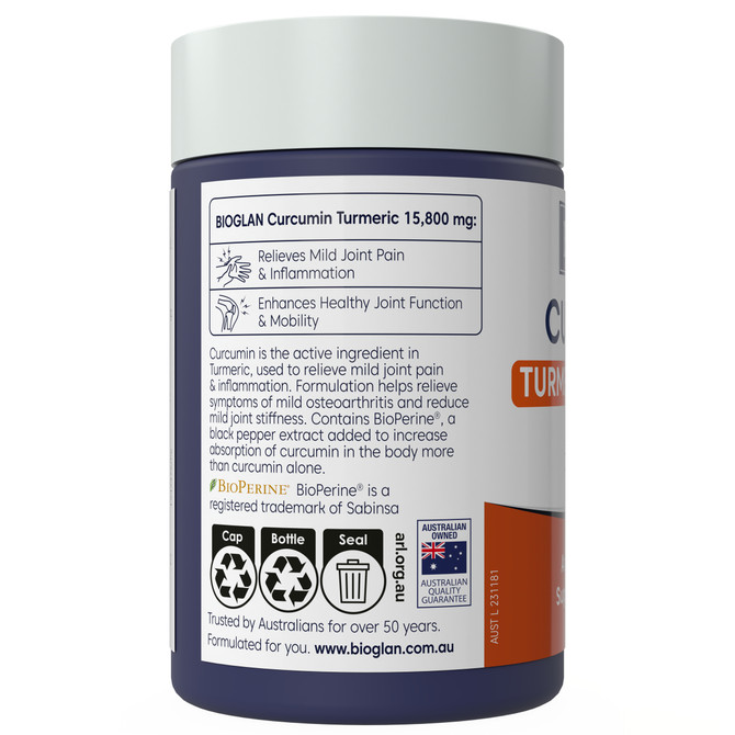 Bioglan Curcumin 60s