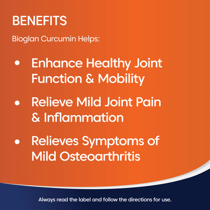 Bioglan Curcumin 60s