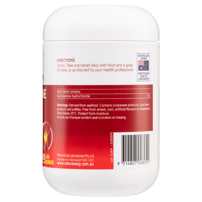 Nature's Way GLUCOSAMINE HCL 1500mg 200s